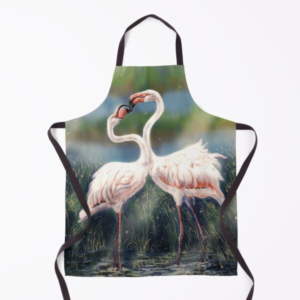 Item preview, Couple of Flamingos designed and sold by alandodrawing.