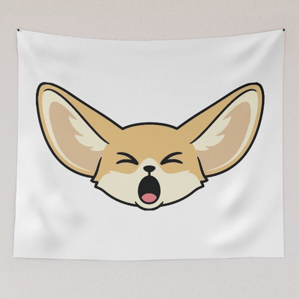 Item preview, Screaming Desert Puppy Fennec Fox Chaos designed and sold by Petzzz.