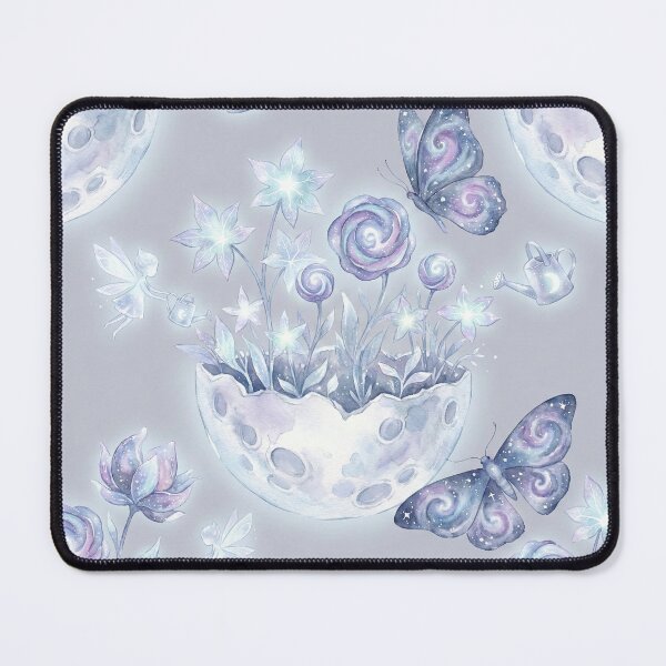 Item preview, The Lunar Garden Moonlit Floral Pattern designed and sold by SavinMercantile.