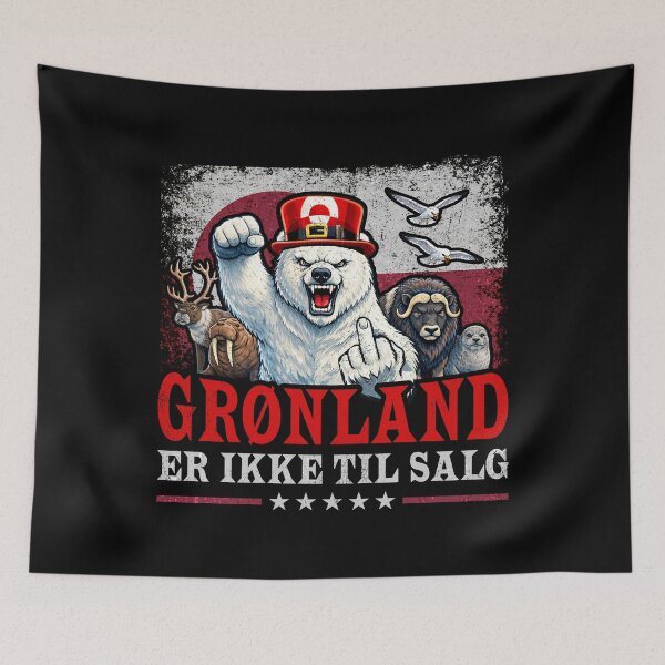 Item preview, Greenland Is Not For Sale designed and sold by MackenzieBin.