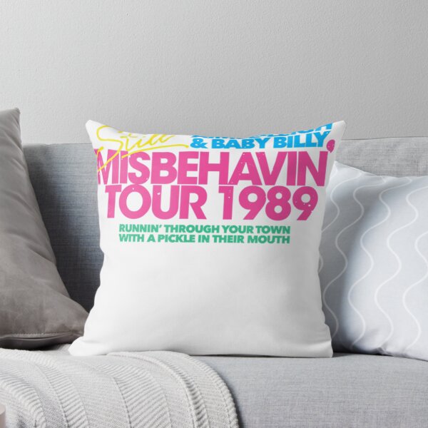 Item preview, Righteous Gemstones Misbehavin Tour 1989 Vintage Concert Style Illustration designed and sold by valeriaraglow.
