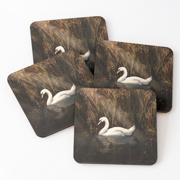 Item preview, Serenity Lake- Mute Swan designed and sold by alandodrawing.