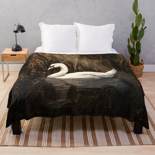 Item preview, Serenity Lake- Mute Swan designed and sold by alandodrawing.