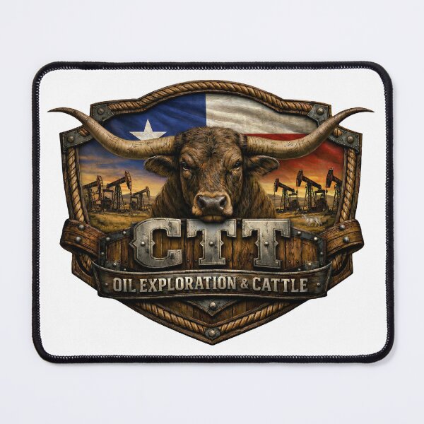 Item preview, Landman CTT Oil and Exploration Western Texas Oil Design designed and sold by TheGingerEffect.