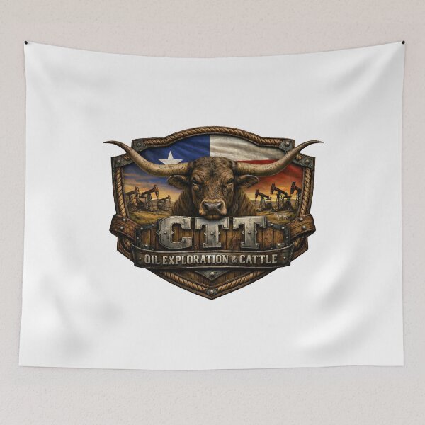 Item preview, Landman CTT Oil and Exploration Western Texas Oil Design designed and sold by TheGingerEffect.
