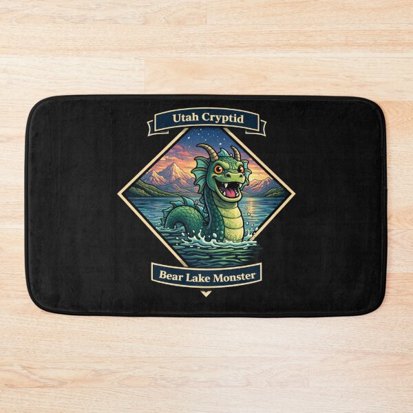 Item preview, Utah Cryptid Bear Lake Monster designed and sold by Planetporridge.