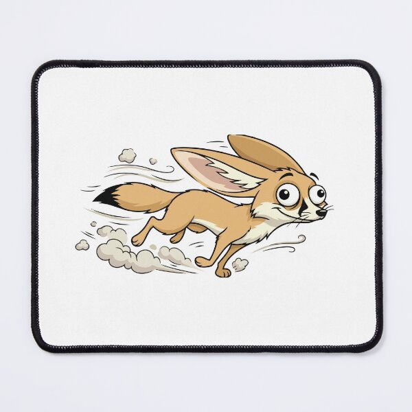 Item preview, Powered By Caffeine Hyperactive Fennec Fox designed and sold by Petzzz.