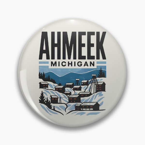 Artikelvorschau, Ahmeek, Michigan, Ahmeek MI, Ahmeek Michigan entworfen und verkauft von MoMidoStore.