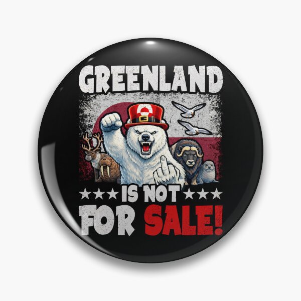 Item preview, Greenland Is Not For Sale designed and sold by MackenzieBin.