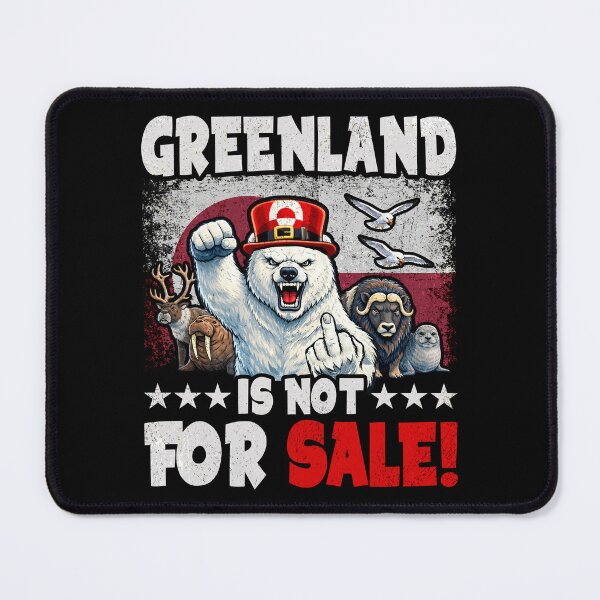 Item preview, Greenland Is Not For Sale designed and sold by MackenzieBin.