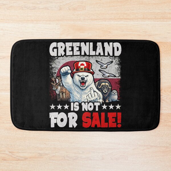 Item preview, Greenland Is Not For Sale designed and sold by MackenzieBin.