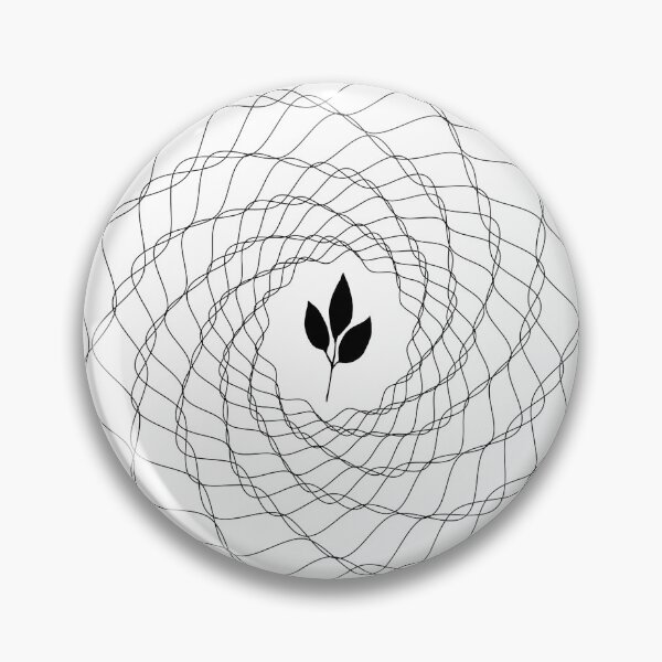 Item preview, Black & White Orbital Flow – Minimalist Infinity Art designed and sold by SolutionsArt.