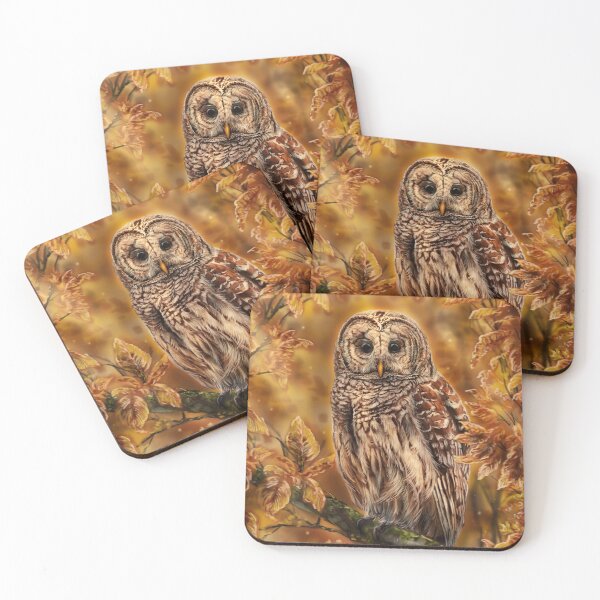 Item preview, Barred Owl designed and sold by alandodrawing.