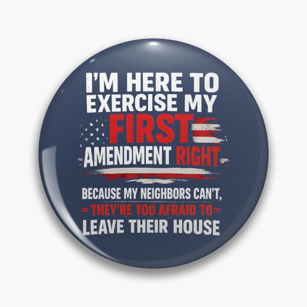 Item preview, anti ice I'm here to exercise my First Amendment right because my neighbors can't, they're too afraid to leave their house designed and sold by Uglyandcute.