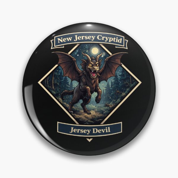 Item preview, New Jersey Cryptid Jersey Devil designed and sold by Planetporridge.