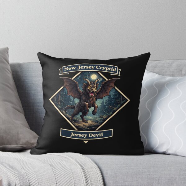 Item preview, New Jersey Cryptid Jersey Devil designed and sold by Planetporridge.