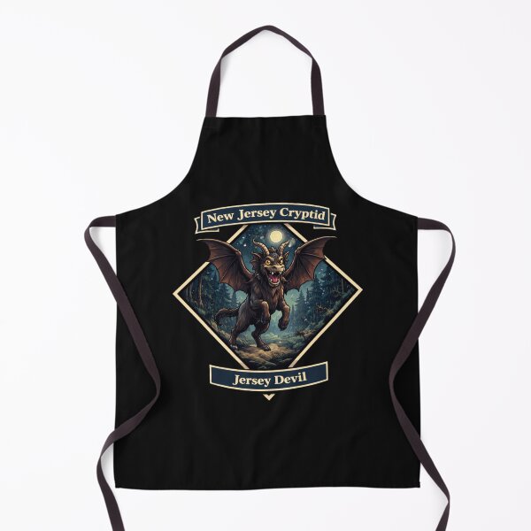 Item preview, New Jersey Cryptid Jersey Devil designed and sold by Planetporridge.