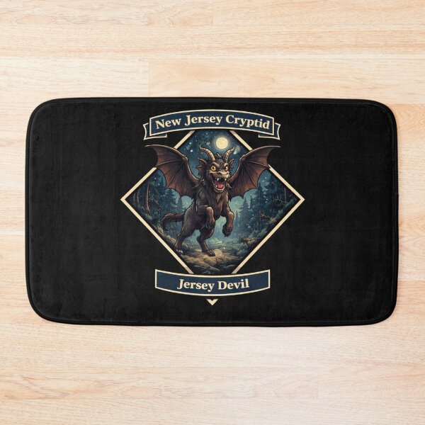 Item preview, New Jersey Cryptid Jersey Devil designed and sold by Planetporridge.
