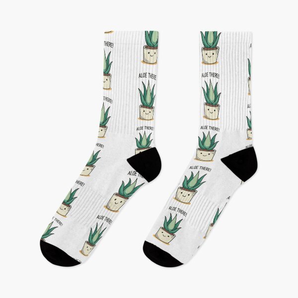 Item preview, Aloe There Cute Plant Pun Design designed and sold by MonkiFlipp.