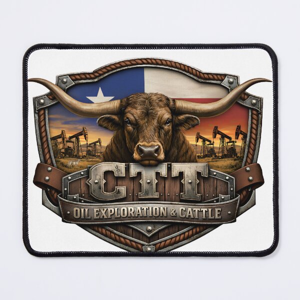 Item preview, Landman CTT Oil and Exploration Western Texas Oil Design designed and sold by TheGingerEffect.