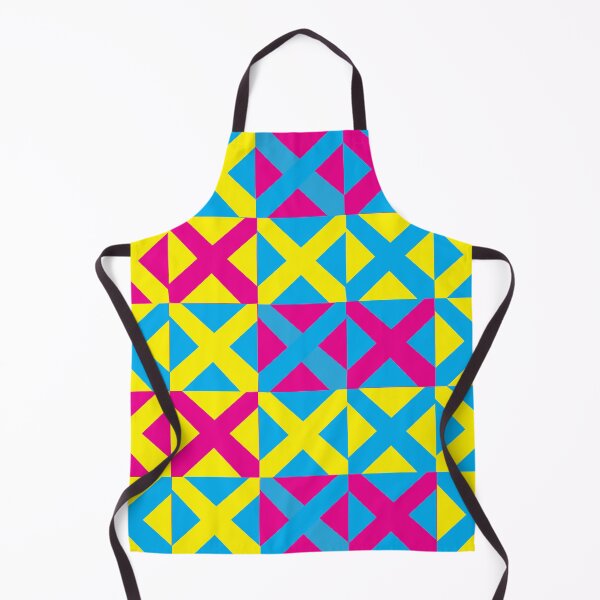Item preview, Yellow Blue Pink Square Geometric Pattern designed and sold by Nisha Prabhu.