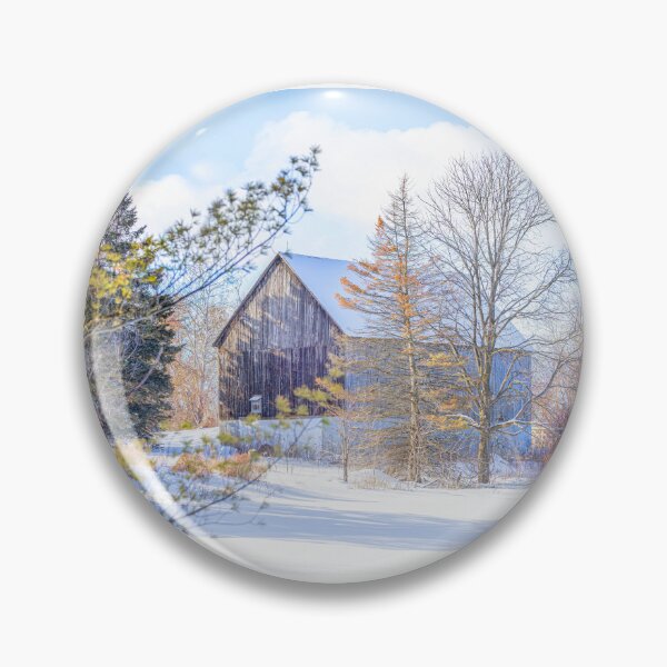 Item preview, An Old Barn on a Cold Winter Day designed and sold by James Cumming.