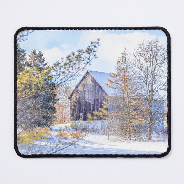 Item preview, An Old Barn on a Cold Winter Day designed and sold by James Cumming.