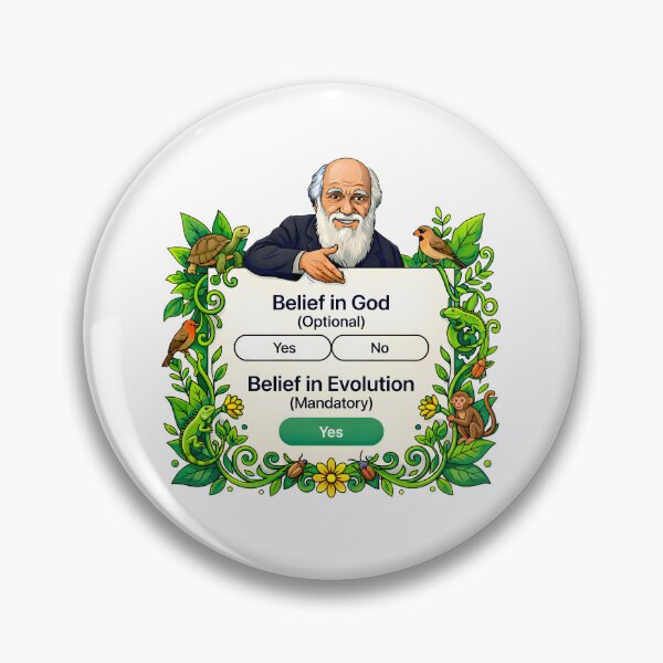 Item preview, Faith Is a Choice. Evolution Is a Fact designed and sold by Designfordream.