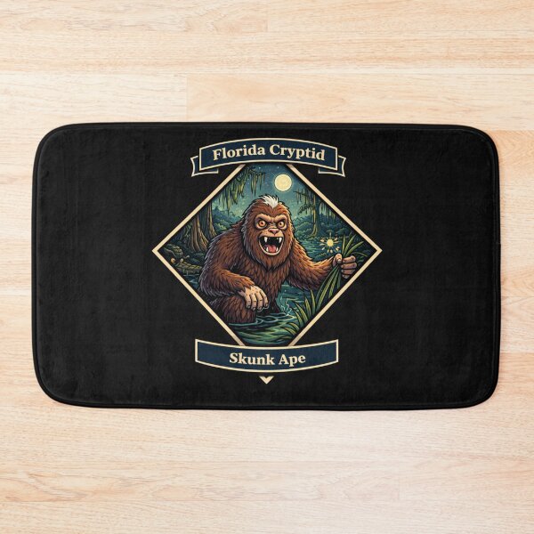 Item preview, Florida Cryptid Skunk Ape designed and sold by Planetporridge.