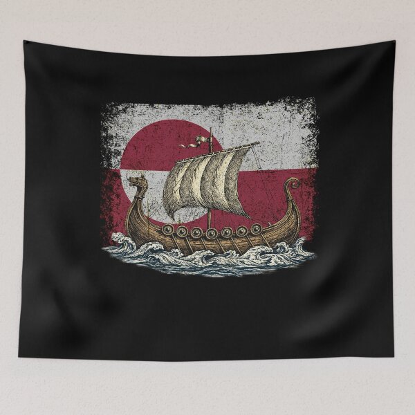 Item preview, Denmark Greenland Flag is Not for Sale Support Danish Design designed and sold by MackenzieBin.