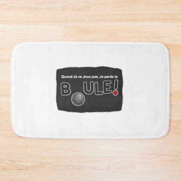 Item preview, Quand Je ne Joue pas, Je perds la BOULE! designed and sold by  MOHAMED.