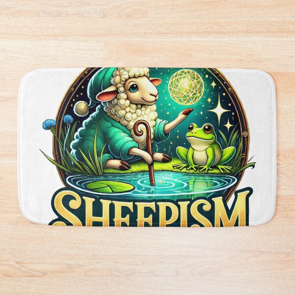 Item preview, Sheepism: The Sheep and the Frog (Enchanted Pond Fable) designed and sold by Thpoar.
