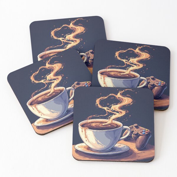 Item preview, Gamer Fuel Coffee Gaming Icon. designed and sold by Witty Moon.