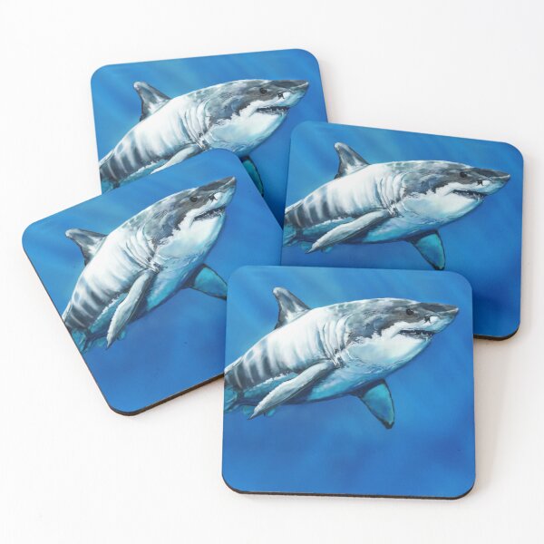 Item preview, Great White Shark designed and sold by alandodrawing.