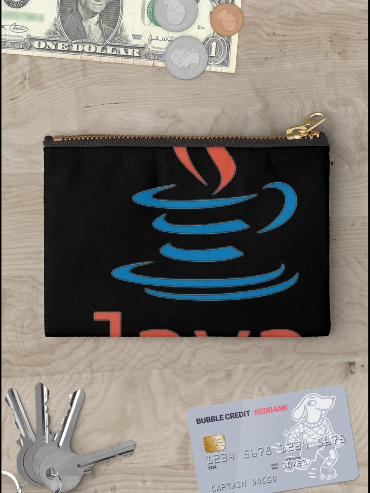 Thumbnail 3 of 4, Zipper Pouch, Java Logo designed and sold by IconStore.