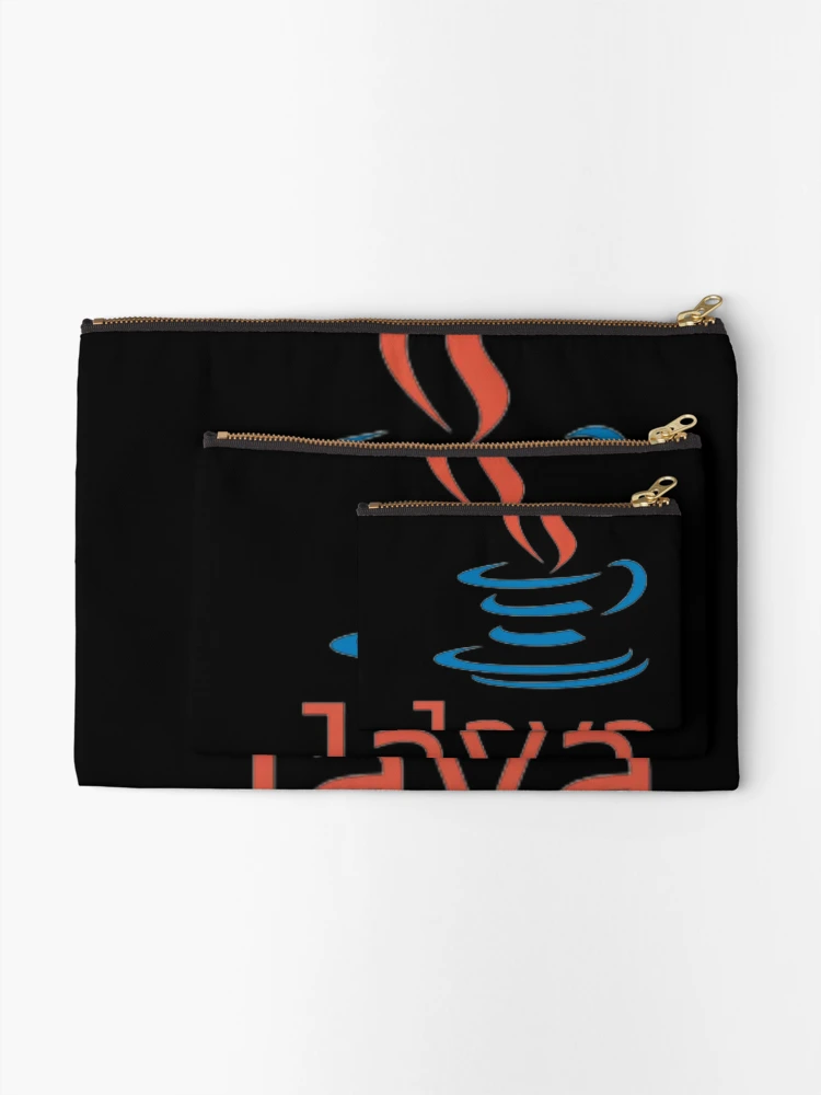 Thumbnail 2 of 4, Zipper Pouch, Java Logo designed and sold by IconStore.