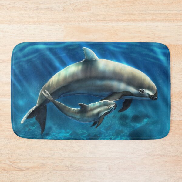 Item preview, Vaquita Porpoise - Maternal Bond designed and sold by alandodrawing.