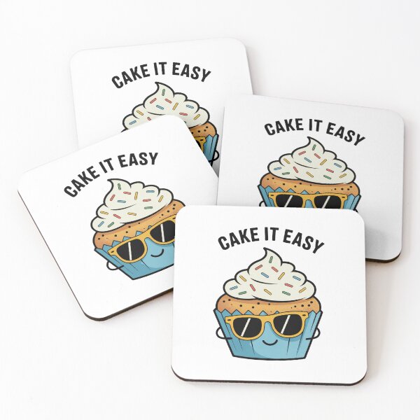 Item preview, Cake It Easy Cute Cupcake Chill Design designed and sold by MonkiFlipp.