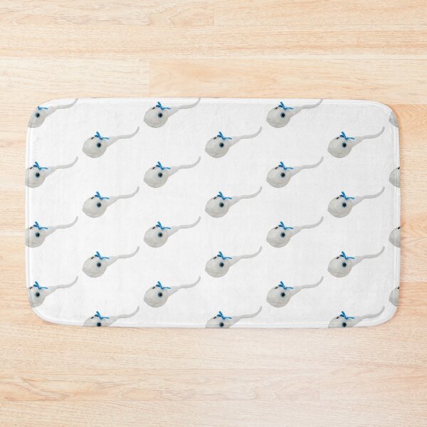 Item preview, cute white swimmer with blue bow <3 designed and sold by plantrobert.