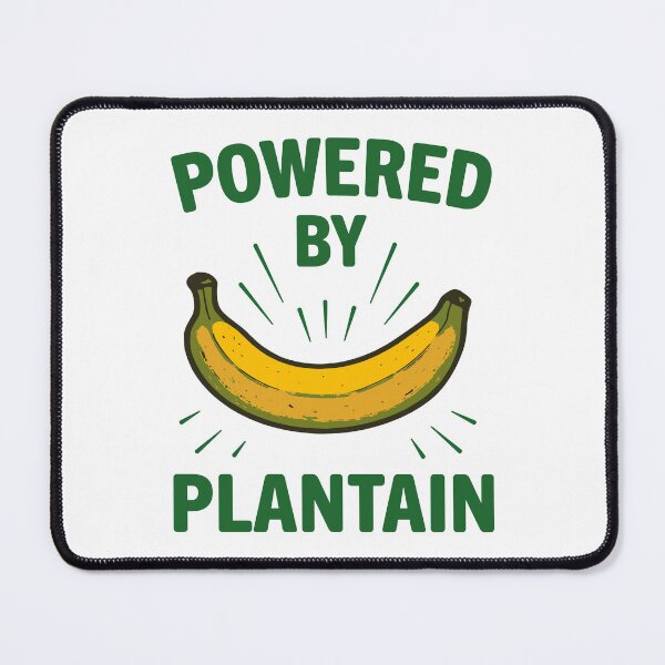 Item preview, Powered by Plantain: Vibrant Superfood Energy designed and sold by MammothArt.