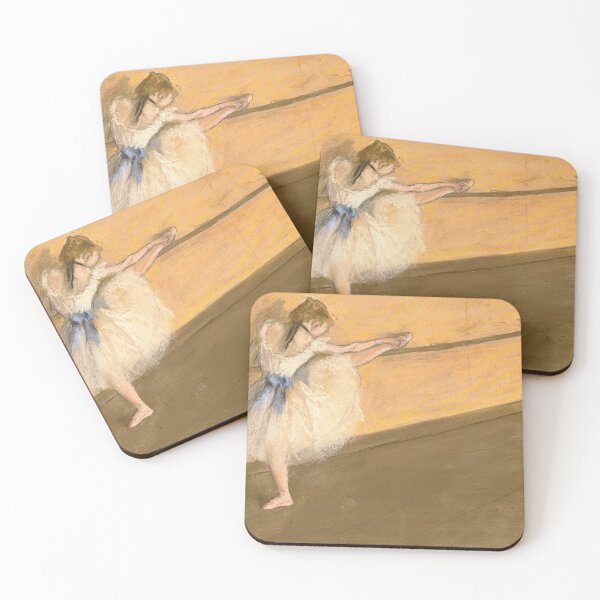 Item preview, Danseuse a La Barre by Edgar Degas: Impressionist Ballet Fine Art Poster designed and sold by artofuniverse.