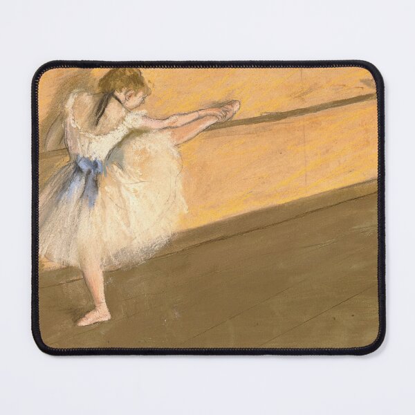 Item preview, Danseuse a La Barre by Edgar Degas: Impressionist Ballet Fine Art Poster designed and sold by artofuniverse.