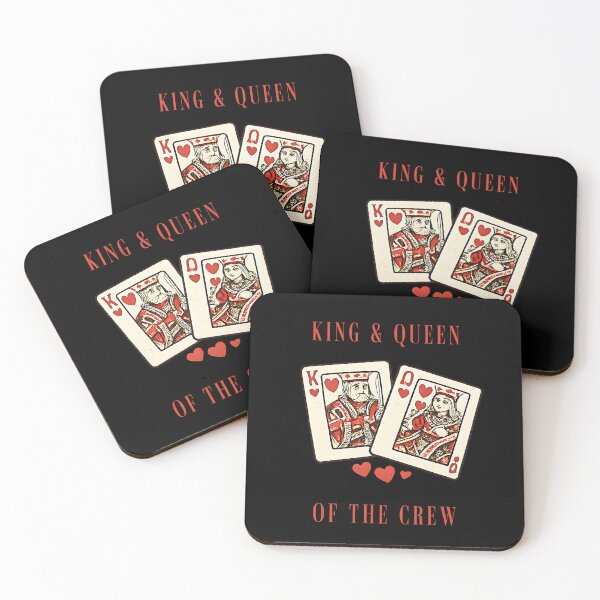 Item preview, king and queen playing card valentines t-shirt designed and sold by BestiTees.