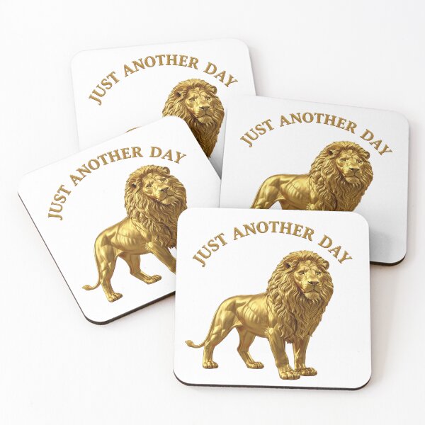 Item preview, 24k LION JUST ANOTHER DAY designed and sold by ZGoldenTouch.