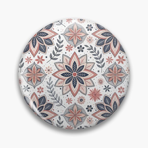 Item preview, Nordic Rosette Party Borders | Scandinavian Folk Design designed and sold by Shuga-Design.