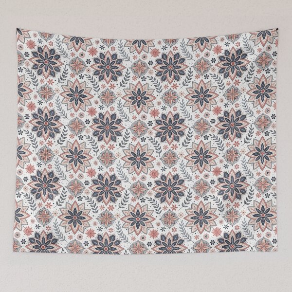 Item preview, Nordic Rosette Party Borders | Scandinavian Folk Design designed and sold by Shuga-Design.
