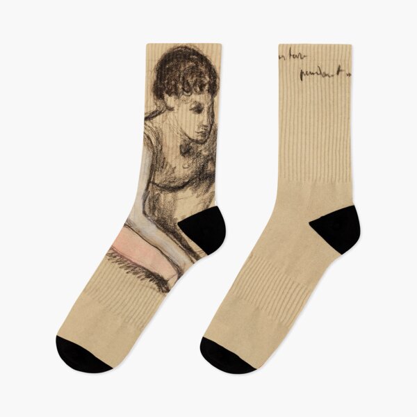 Item preview, Danseuse Assise by Edgar Degas: Impressionist Ballet Study Poster designed and sold by artofuniverse.