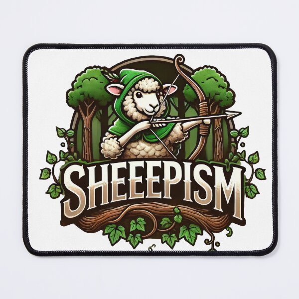 Item preview, Sheepism: The Wool of Sherwood (Robin Hood Parody) designed and sold by Thpoar.