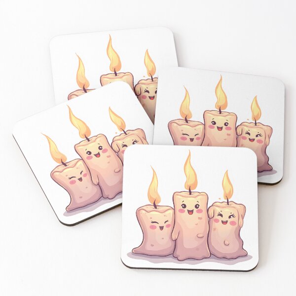 Item preview, Cozy Candle Trio Buddy designed and sold by santi-ia.