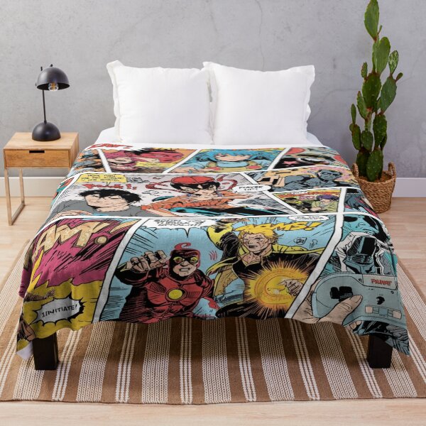 Item preview, Power Up! – Retro Comic Action Collage designed and sold by DreamistStore.